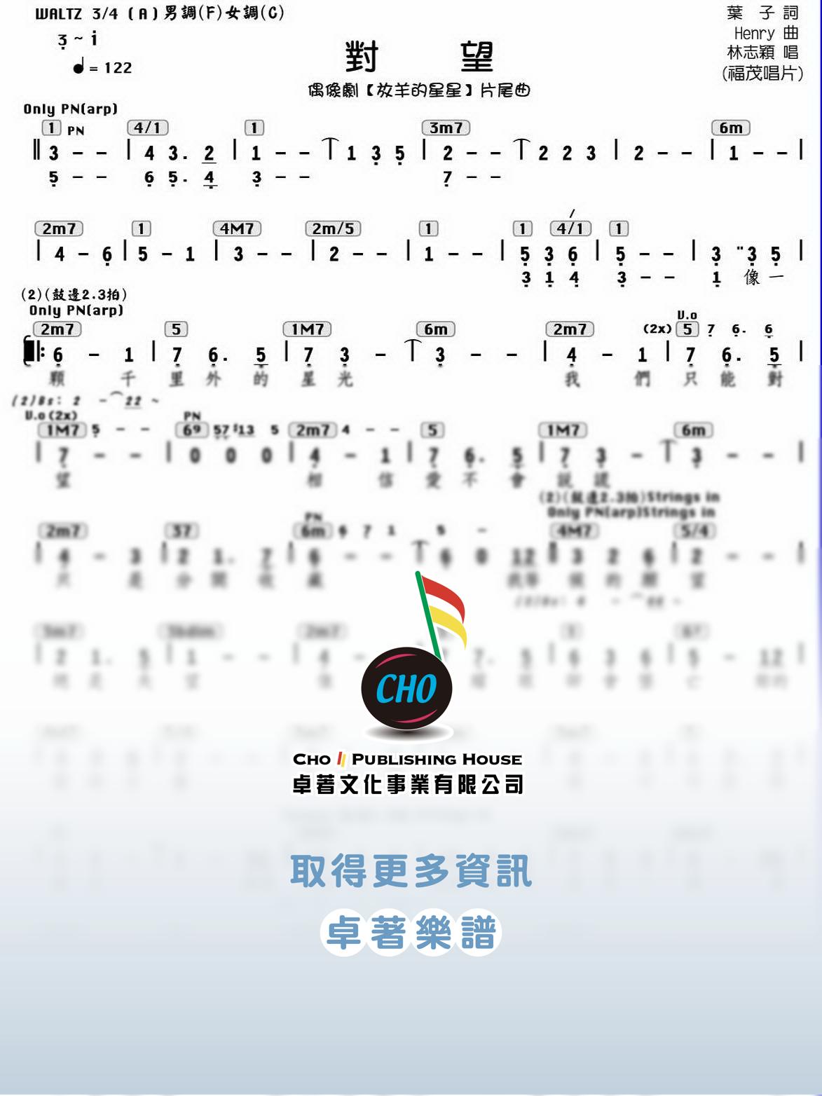 對望